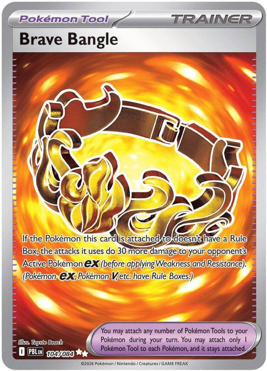Brave Bangle 104/084 Ultra Rare Pitch Black Pokémon card