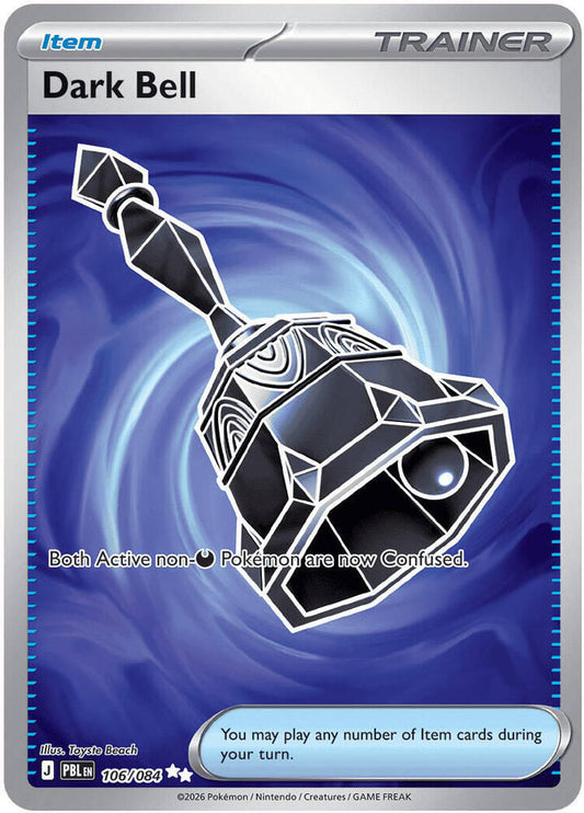 Dark Bell - 106/084 106/084 Ultra Rare Pitch Black Pokémon card