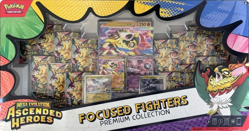 Ascended Heroes Focused Fighters Premium Collection (Sam's Club) Pokémon card