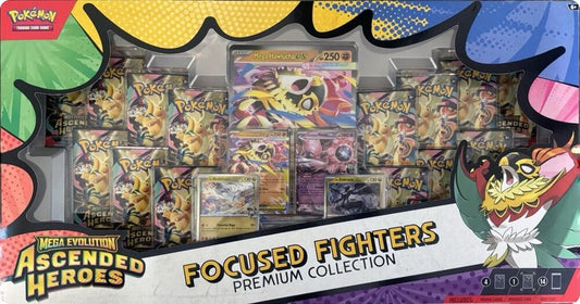Ascended Heroes Focused Fighters Premium Collection (Sam's Club) Pokémon card