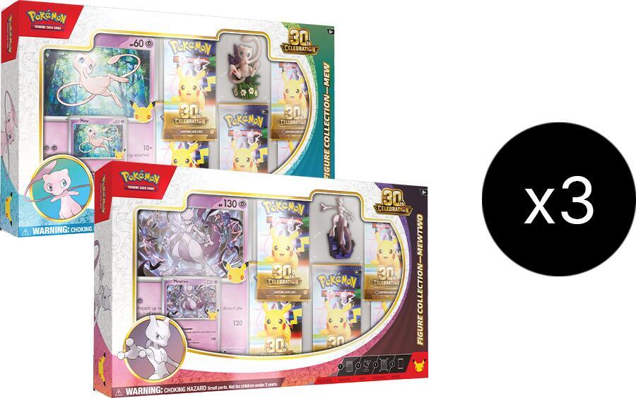 30th Celebration Figure Collection Case Pokémon card