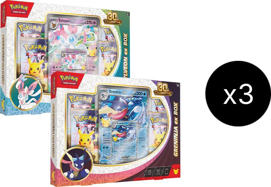 30th Celebration ex Box Case Pokémon card