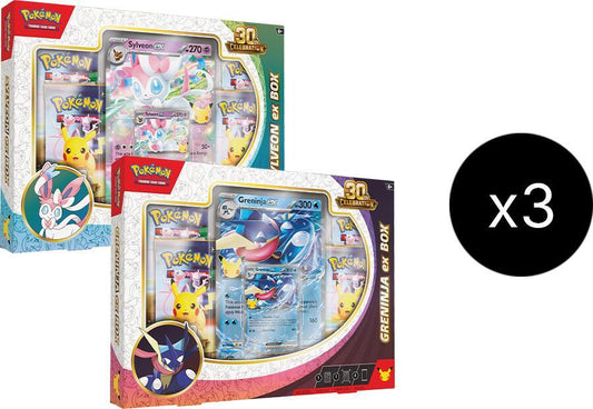 30th Celebration ex Box Case Pokémon card