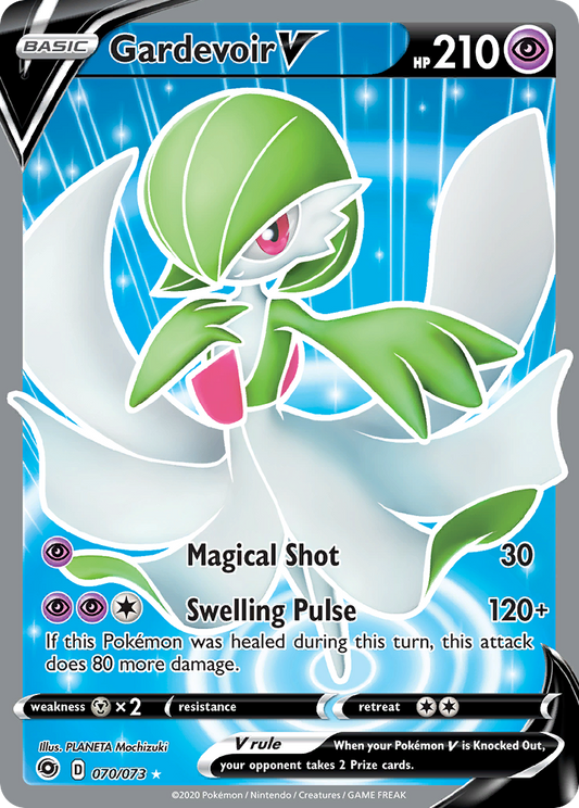 Gardevoir V 070/073 Rare Ultra Champion's Path