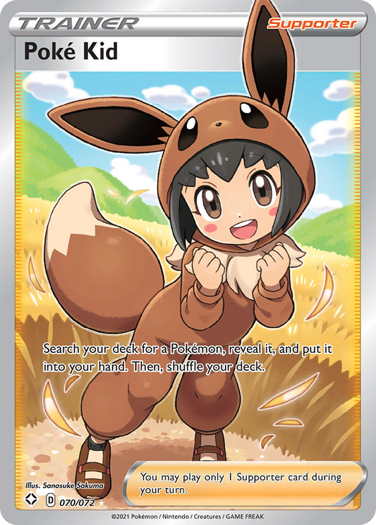 Poké Kid 070/072 Rare Ultra Shining Fates