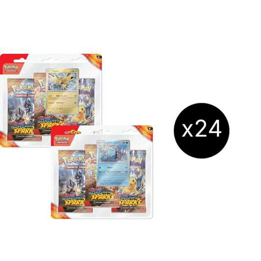 Surging Sparks 3 Pack Blisters Case Pokémon card