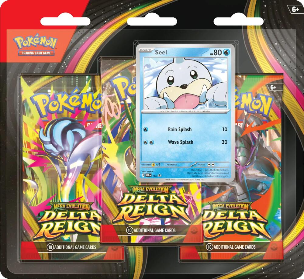 Delta Reign 3 Pack Blister [Seel] Pokémon card
