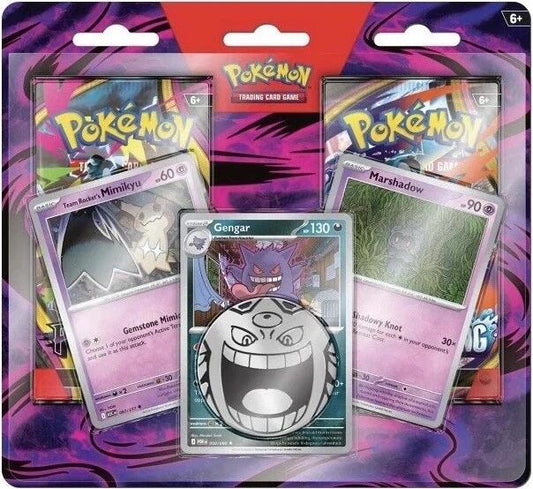 Enhanced 2-Pack Blister Pack [Gengar, Marshadow, Team Rocket's Mimikyu] Miscellaneous Cards & Products Pokémon card