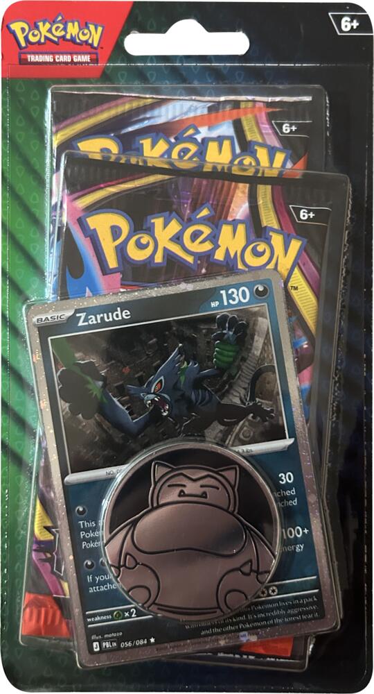 2-Pack Blister [Zarude] (1-Tab) Miscellaneous Cards & Products Pokémon card