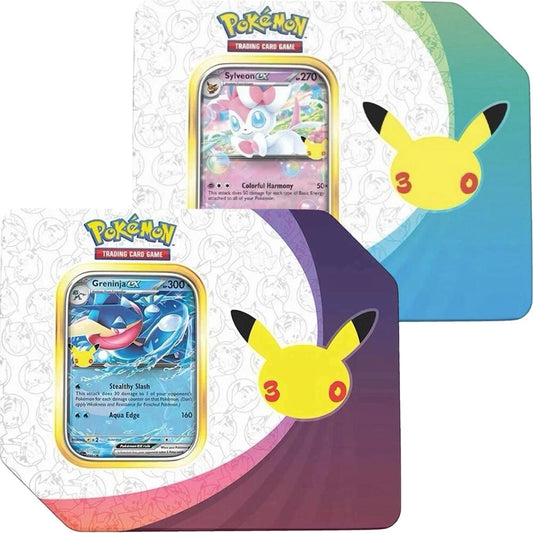30th Celebration ex Tin [Set of 2] (Retail Version) Pokémon card