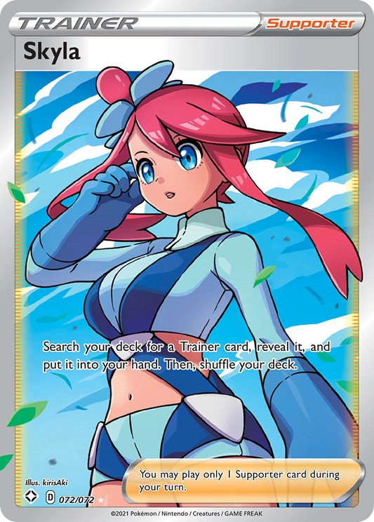 Skyla 072/072 Rare Ultra Shining Fates