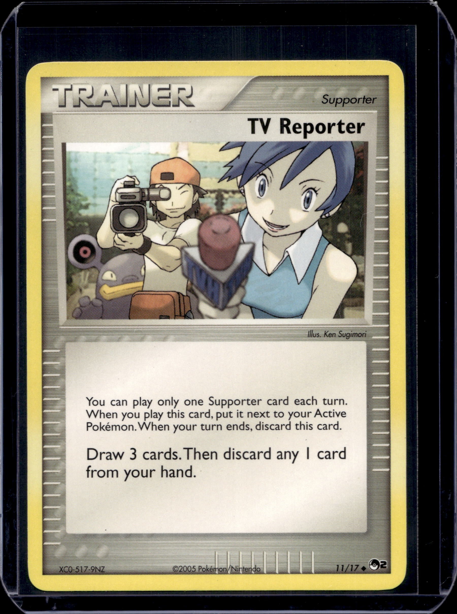TV Reporter POP Series 2 #011/017 Normal Pokémon Card (front)