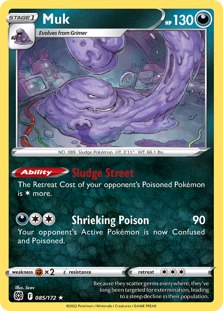 Muk 085/172 Rare Brilliant Stars