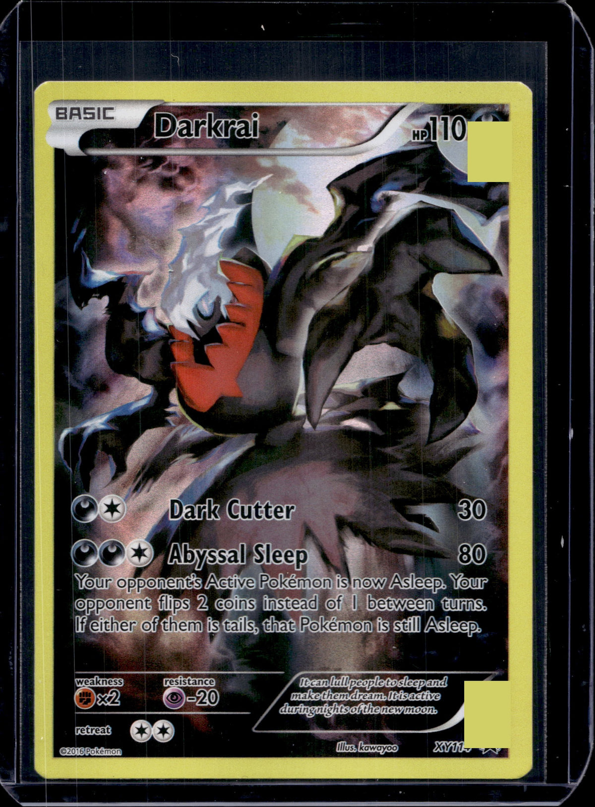 Darkrai - XY114 XY Promos #XY114 Holofoil Pokémon Card (front)