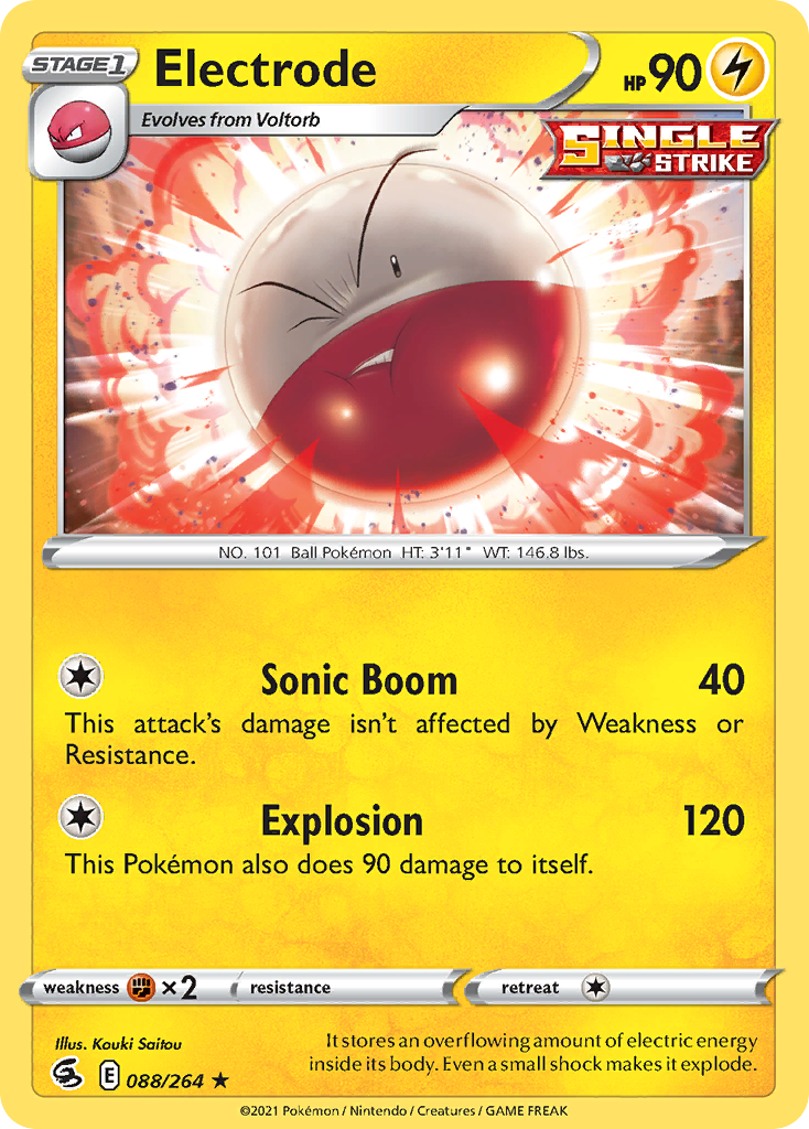 Electrode 088/264 Rare Fusion Strike