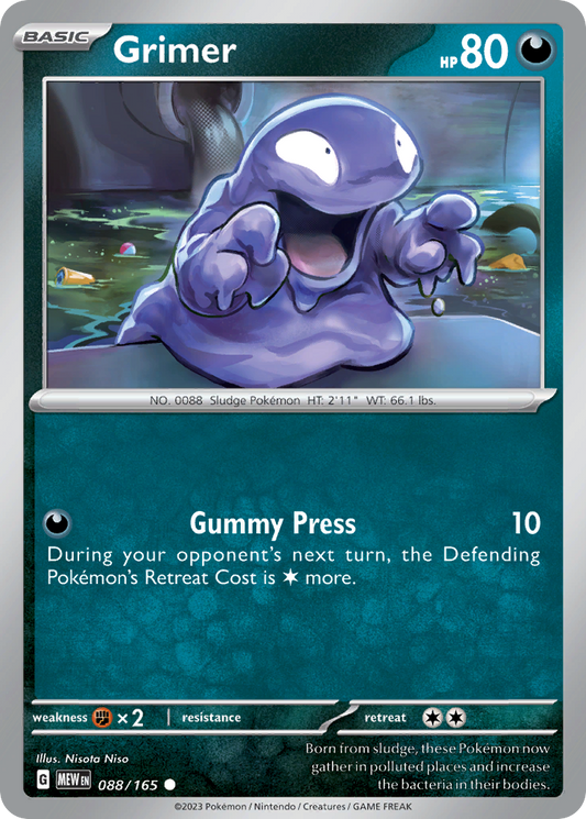 Grimer 088/165 Common 151