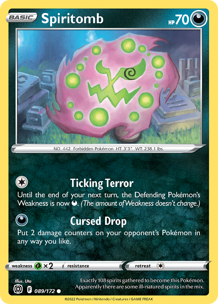 Spiritomb 089/172 Common Brilliant Stars