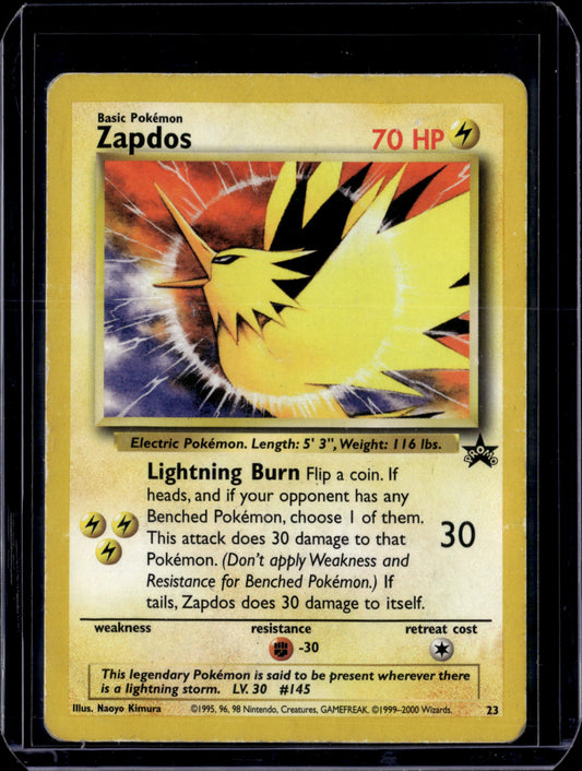 Zapdos WoTC Promo #23/53 Normal Pokémon Card (front)