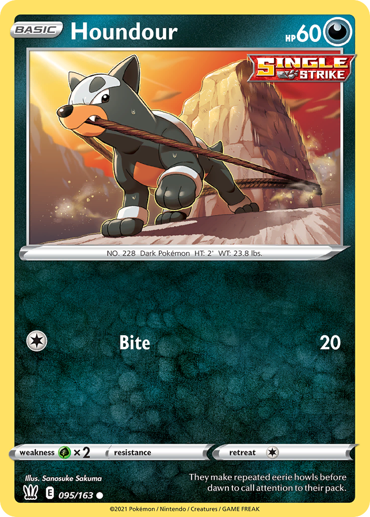 Houndour 095/163 Common Battle Styles