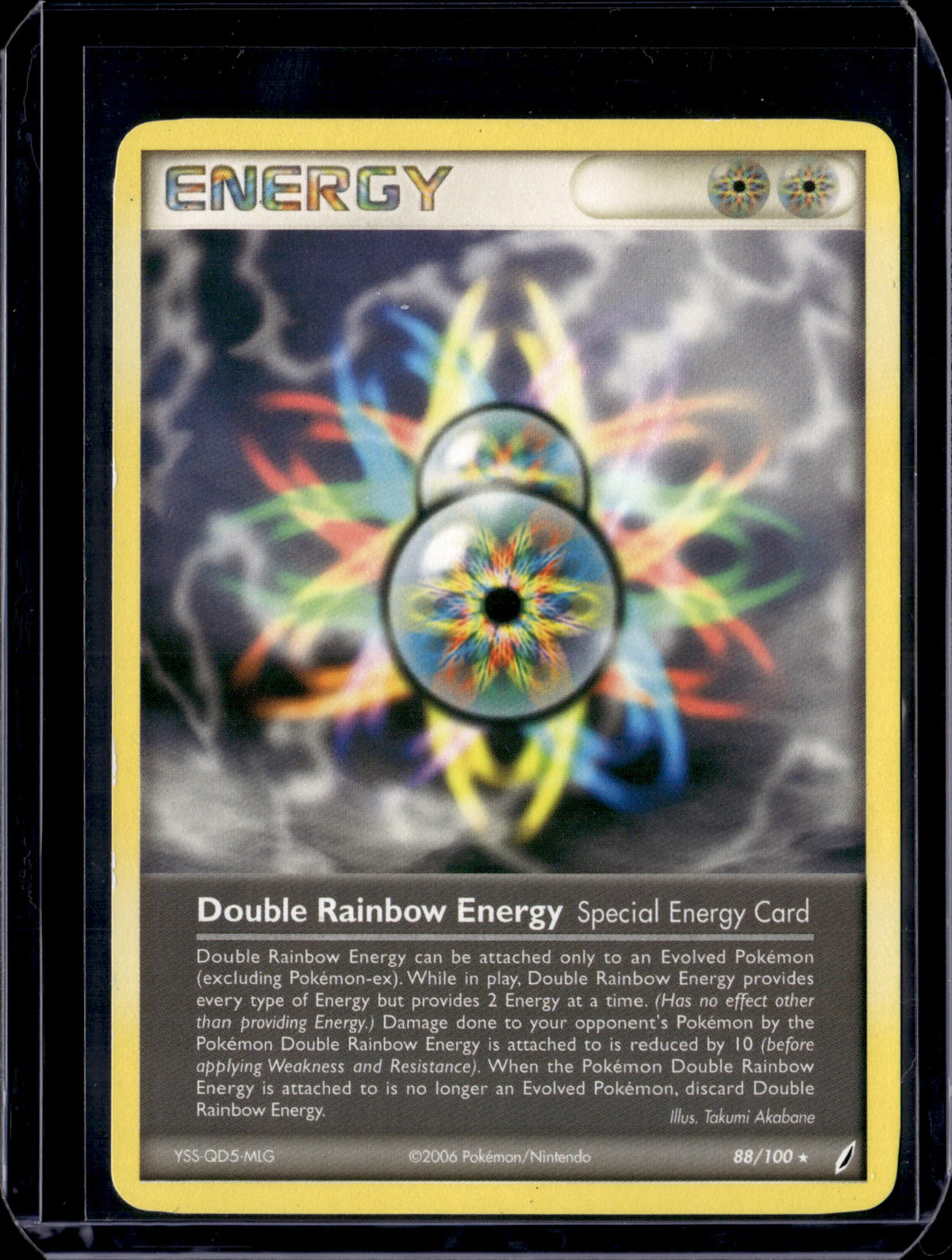 Double Rainbow Energy Crystal Guardians #88/100 Normal Pokémon Card (front)