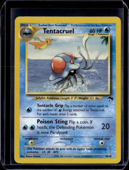 Tentacruel Southern Islands #10/18 Normal Pokémon Card