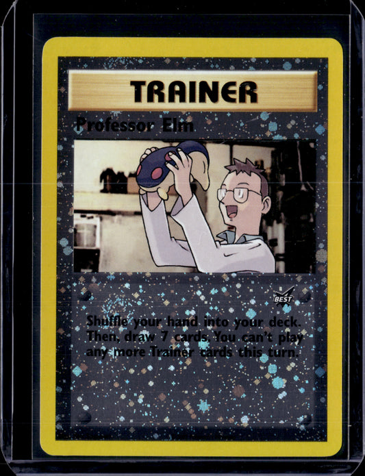 Professor Elm - 3 Best of Promos #003/009 Reverse Holofoil Pokémon Card