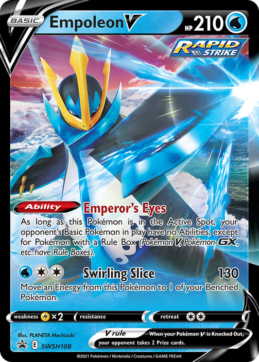 Empoleon V SWSH108/307 Promo SWSH Black Star Promos