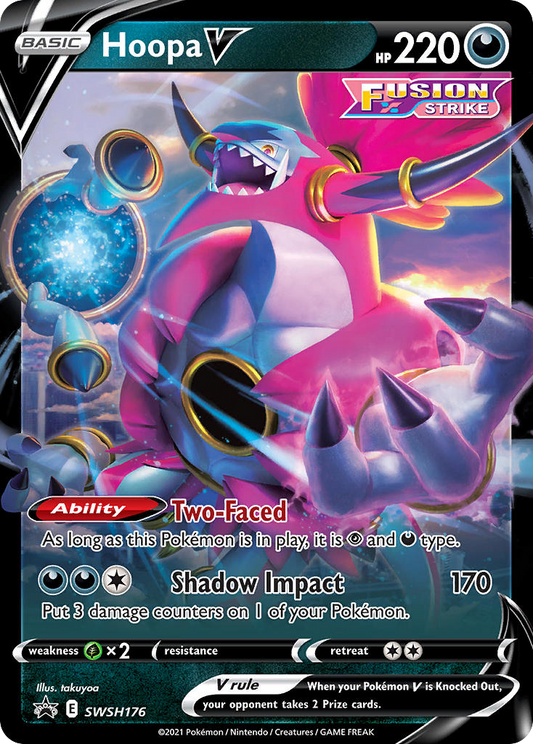 Hoopa V SWSH176/307 Promo SWSH Black Star Promos