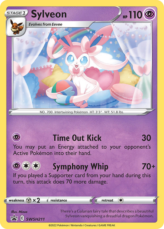 Sylveon SWSH211/307 Promo SWSH Black Star Promos