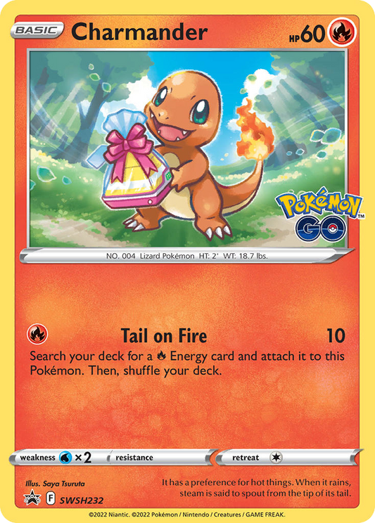 Charmander SWSH232/307 Promo SWSH Black Star Promos