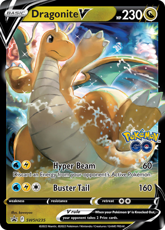 Dragonite V SWSH235/307 Promo SWSH Black Star Promos