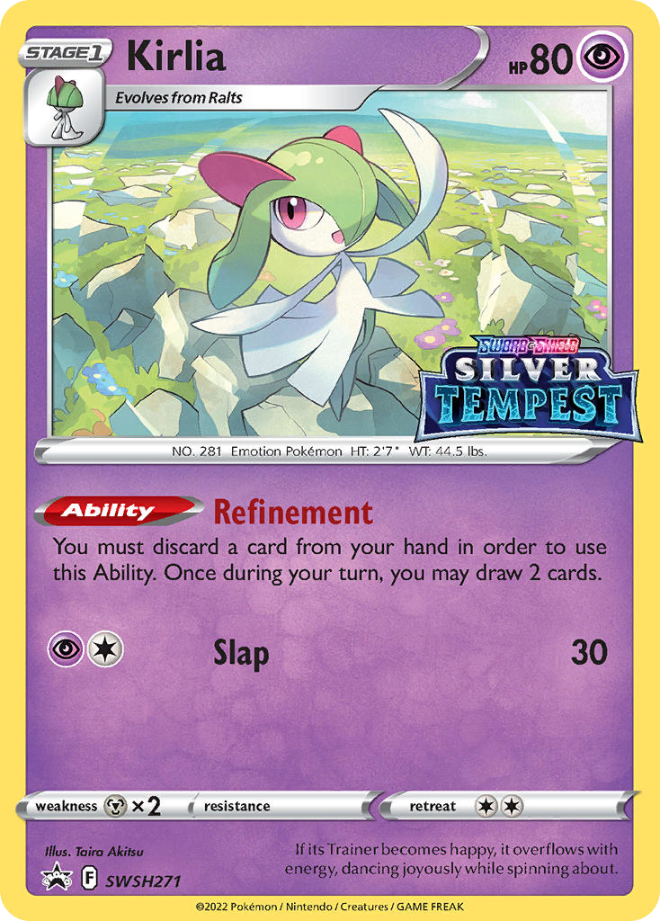 Kirlia SWSH271/307 Promo SWSH Black Star Promos