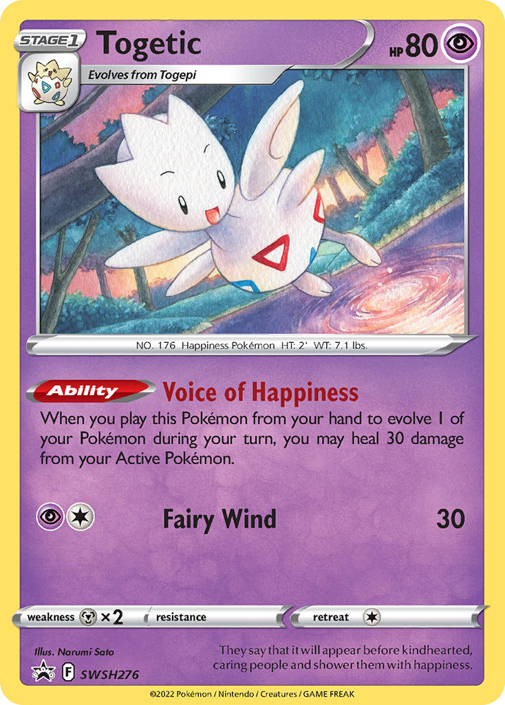 Togetic SWSH276/307 Promo SWSH Black Star Promos