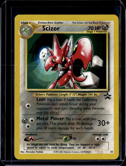 Scizor WoTC Promo #33/53 Normal Pokémon Card (front)
