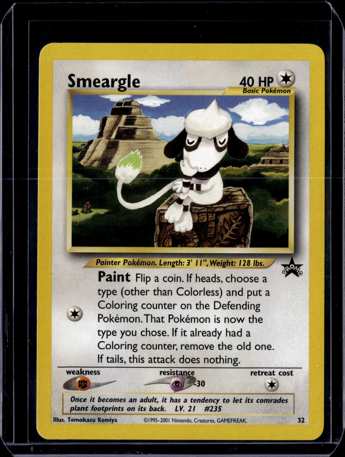 Smeargle WoTC Promo #32/53 Normal Pokémon Card (front)
