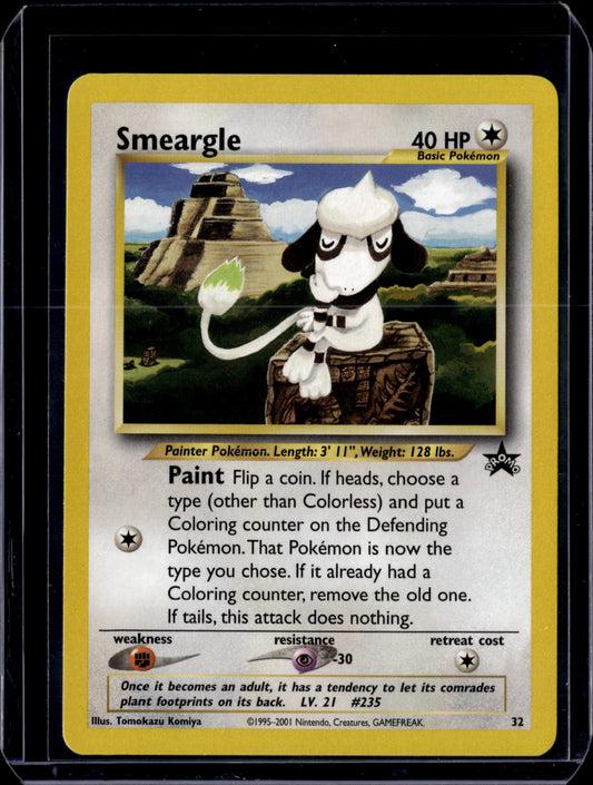 Smeargle WoTC Promo #32/53 Normal Pokémon Card (front)