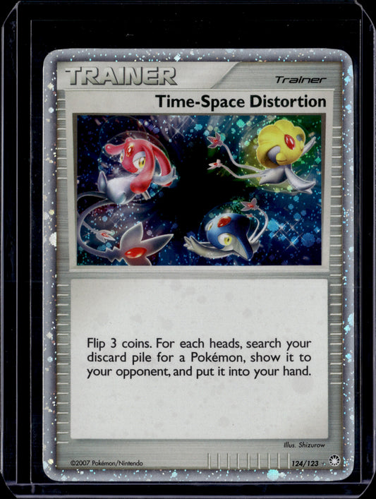 Time-Space Distortion Mysterious Treasures #124/123 Holofoil Pokémon Card (front)