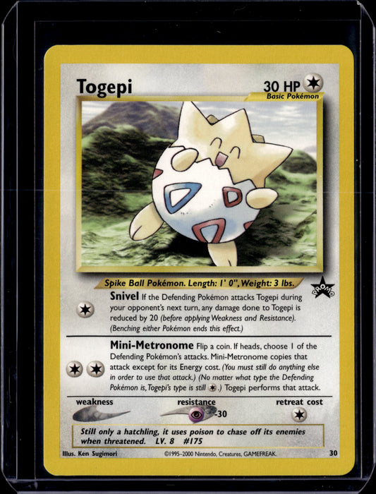 Togepi WoTC Promo #30/53 Normal Pokémon Card (front)