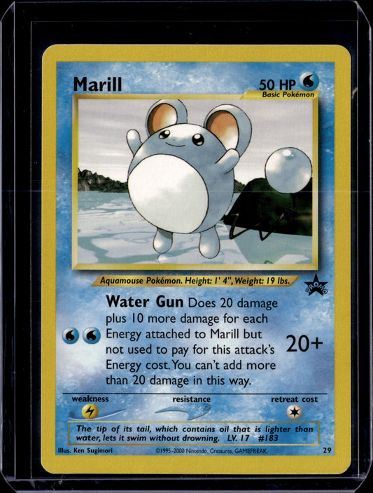 Marill WoTC Promo #29/53 Normal Pokémon Card (front)