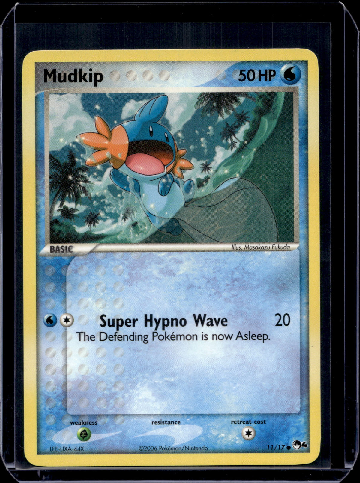 Mudkip POP Series 4 #011/017 Normal Pokémon Card (front)
