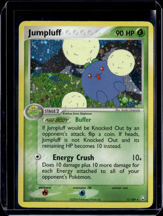 Jumpluff Team Rocket Returns #11/109 Holofoil Pokémon Card (front)