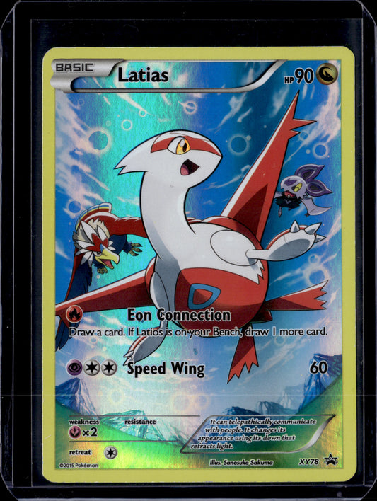 Latias (Full Art Promo) XY Promos #XY78 Holofoil Pokémon Card (front)