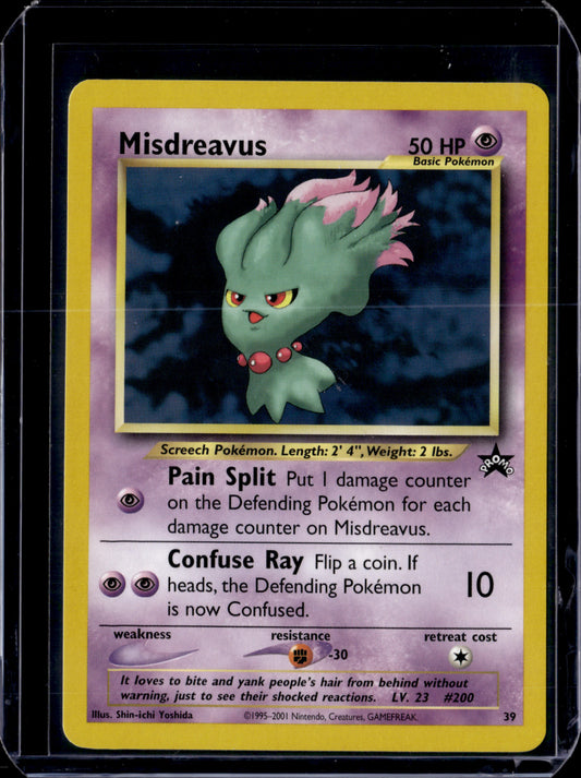 Misdreavus WoTC Promo #39/53 Normal Pokémon Card (front)