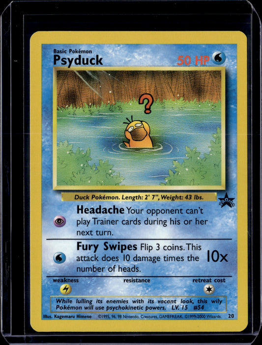 Psyduck WoTC Promo #20/53 Normal Pokémon Card (front)