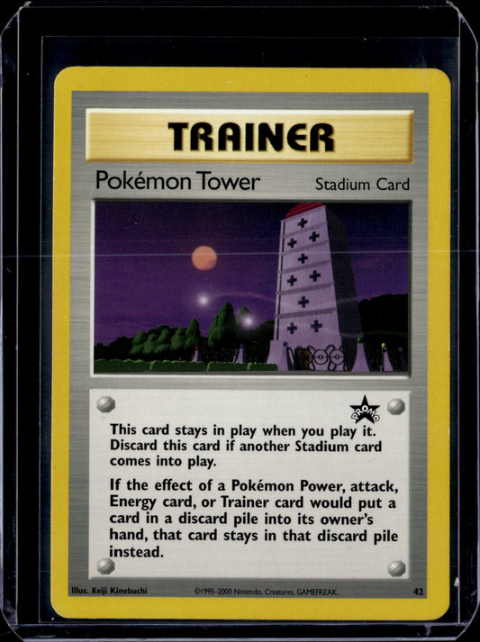 Pokemon Tower WoTC Promo #42/53 Normal Pokémon Card (front)