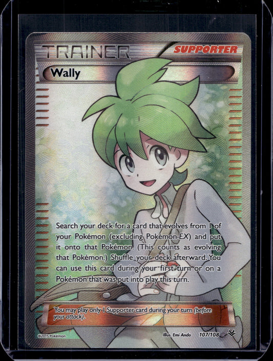 Wally (107 Full Art) XY - Roaring Skies #107/108 Holofoil Pokémon Card (front)