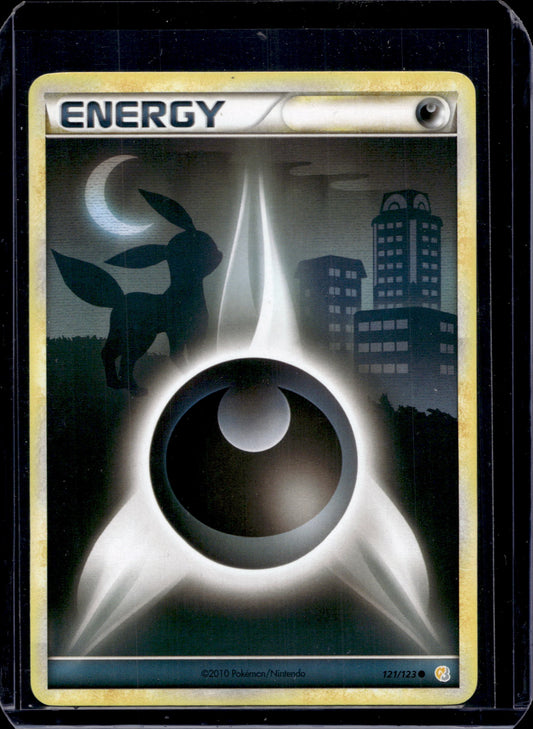 Darkness Energy (Basic) HeartGold SoulSilver #121/123 Normal Pokémon Card (front)