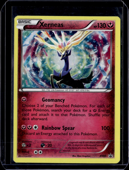 Xerneas - XY05 XY Promos #XY05 Holofoil Pokémon Card (front)