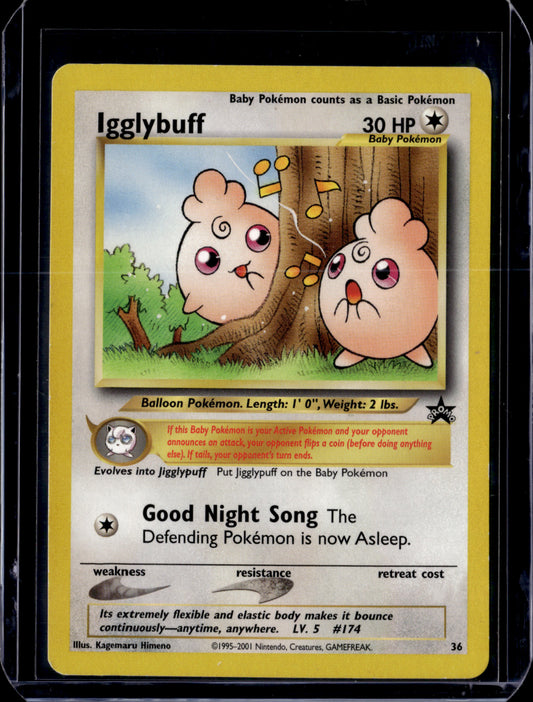 Igglybuff WoTC Promo #36/53 Normal Pokémon Card (front)
