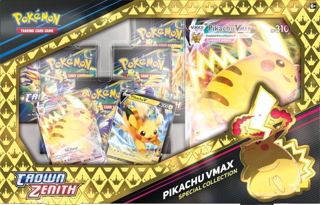 Pokemon Crown Zenith Pikachu VMAX Box